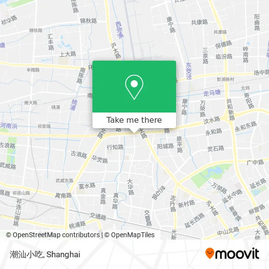 潮汕小吃 map