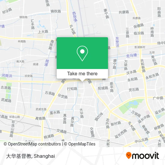 大华基督教 map