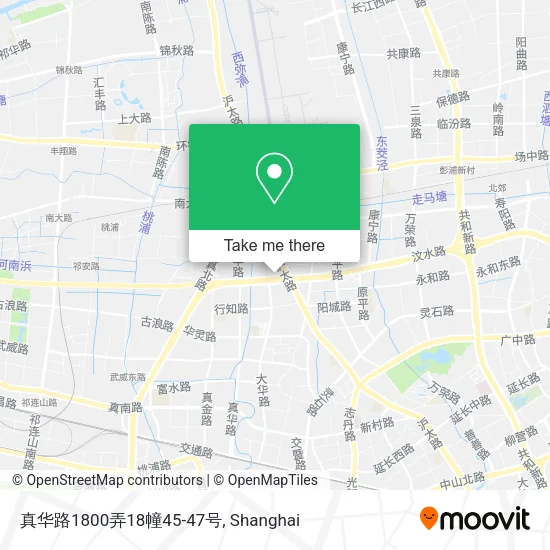 真华路1800弄18幢45-47号 map