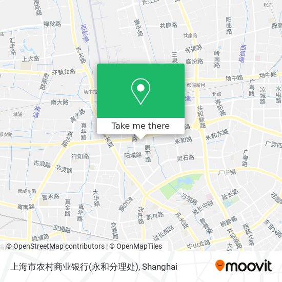 上海市农村商业银行(永和分理处) map