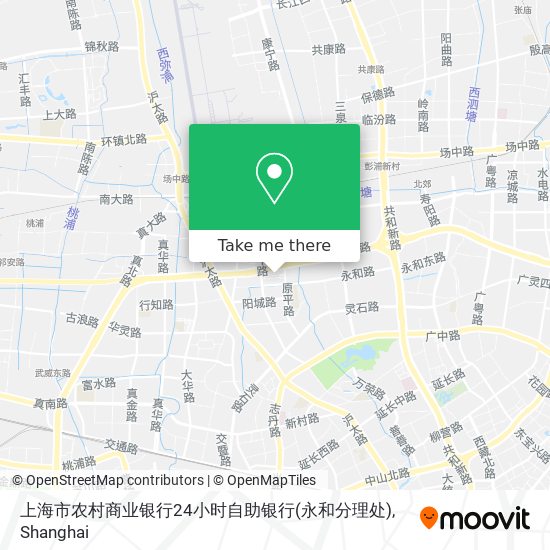 上海市农村商业银行24小时自助银行(永和分理处) map