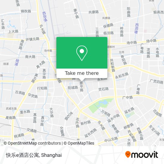 快乐e酒店公寓 map