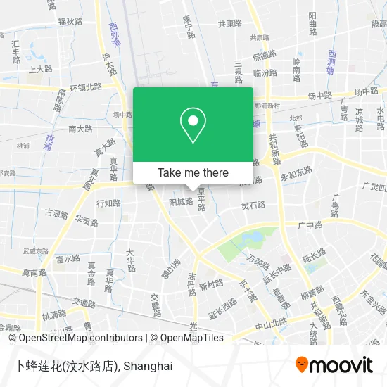 卜蜂莲花(汶水路店) map