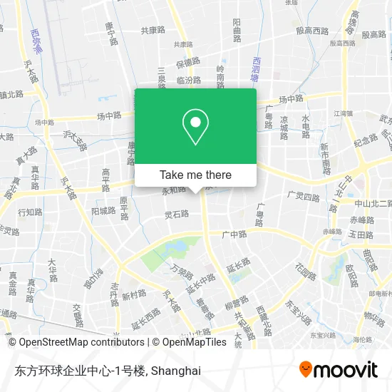 东方环球企业中心-1号楼 map