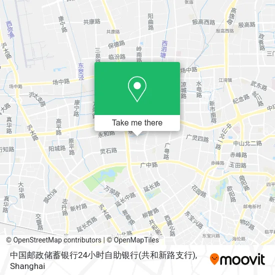 中国邮政储蓄银行24小时自助银行(共和新路支行) map