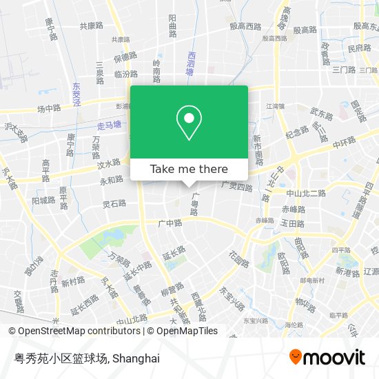 粤秀苑小区篮球场 map