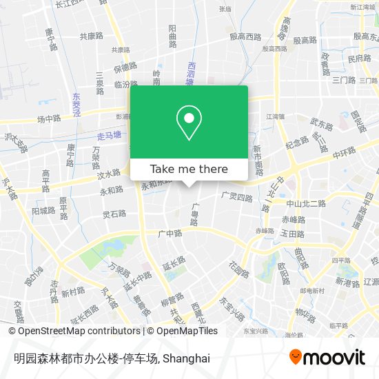 明园森林都市办公楼-停车场 map