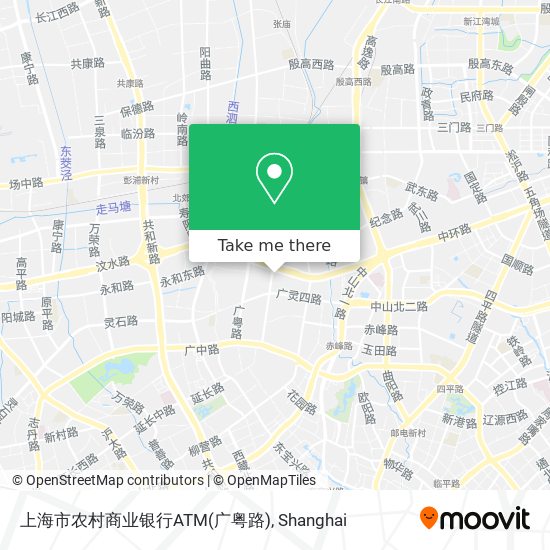 上海市农村商业银行ATM(广粤路) map