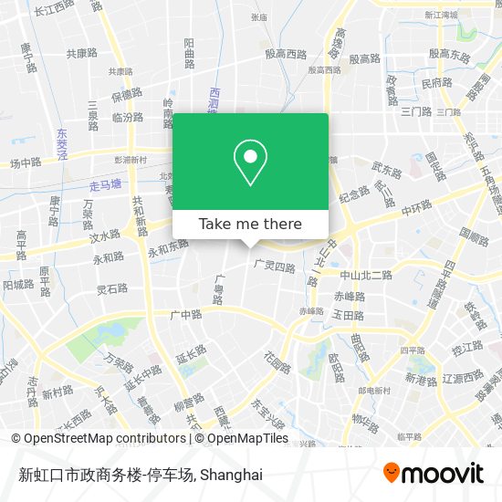 新虹口市政商务楼-停车场 map