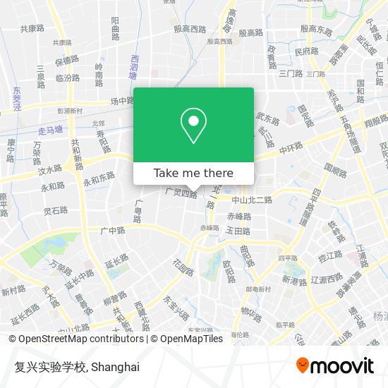 复兴实验学校 map