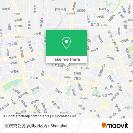 重庆鸡公煲(灵新小区西) map