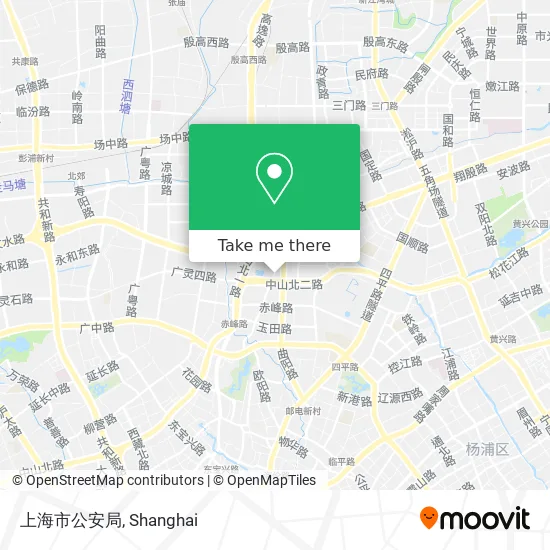 上海市公安局 map