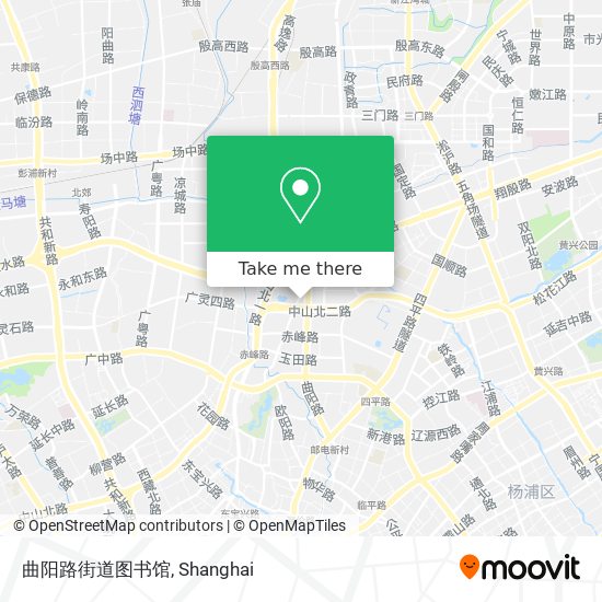 曲阳路街道图书馆 map