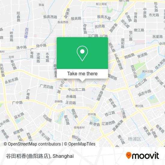 谷田稻香(曲阳路店) map