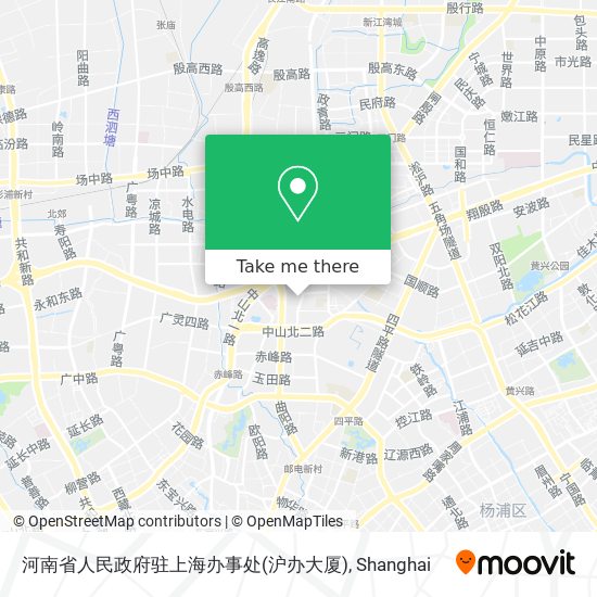 河南省人民政府驻上海办事处(沪办大厦) map