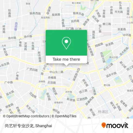 尚艺轩专业沙龙 map