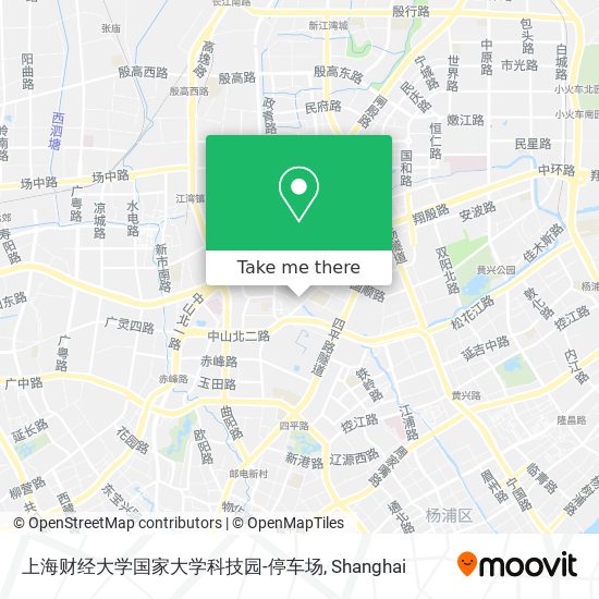 上海财经大学国家大学科技园-停车场 map