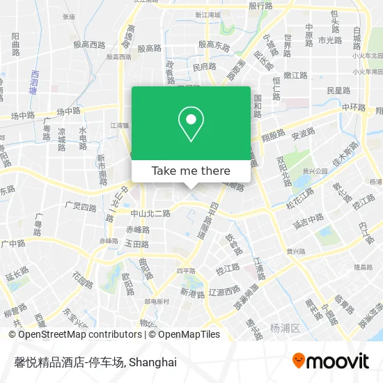 馨悦精品酒店-停车场 map