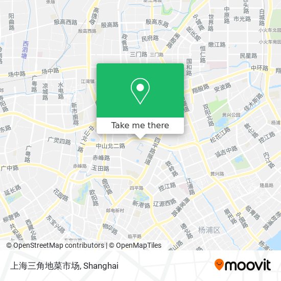 上海三角地菜市场 map