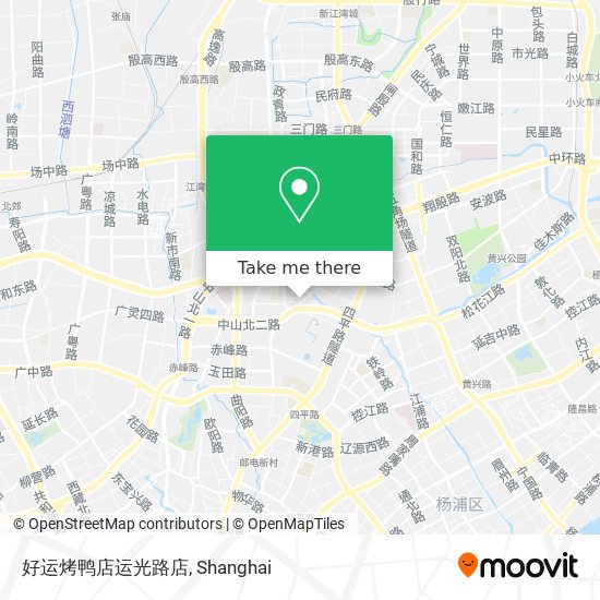 好运烤鸭店运光路店 map