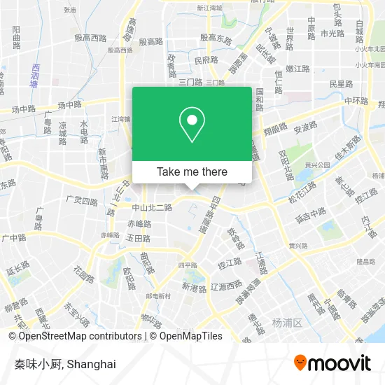 秦味小厨 map