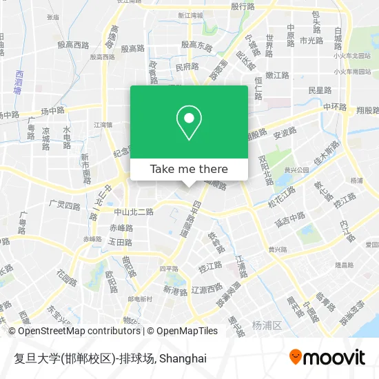 复旦大学(邯郸校区)-排球场 map