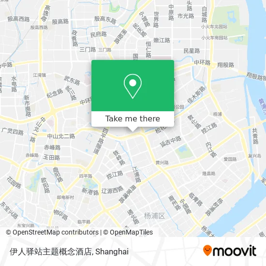 伊人驿站主题概念酒店 map
