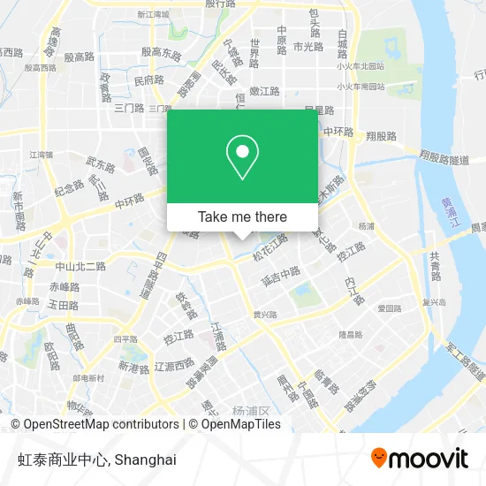虹泰商业中心 map