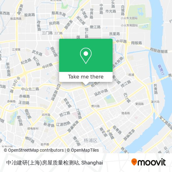 中冶建研(上海)房屋质量检测站 map