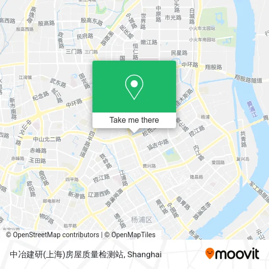 中冶建研(上海)房屋质量检测站 map