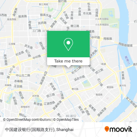 中国建设银行(国顺路支行) map