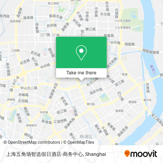 上海五角场智选假日酒店-商务中心 map