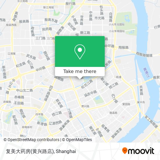 复美大药房(黄兴路店) map