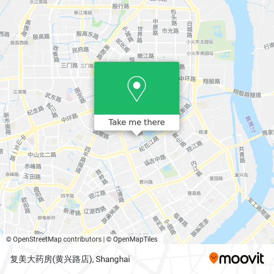 复美大药房(黄兴路店) map