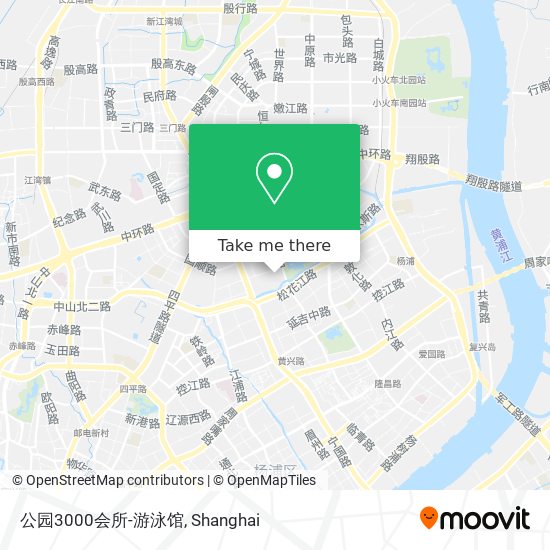 公园3000会所-游泳馆 map