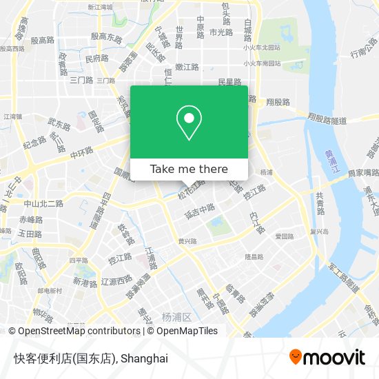快客便利店(国东店) map