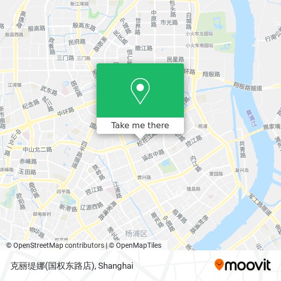 克丽缇娜(国权东路店) map