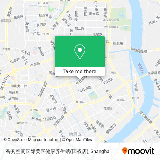 香秀空间国际美容健康养生馆(国权店) map