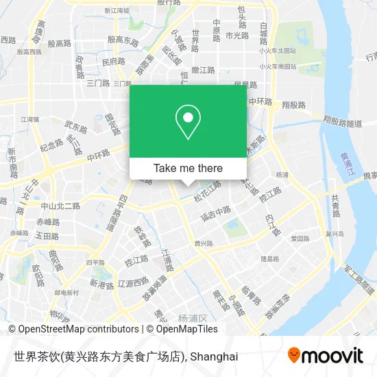 世界茶饮(黄兴路东方美食广场店) map