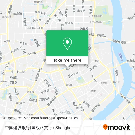 中国建设银行(国权路支行) map