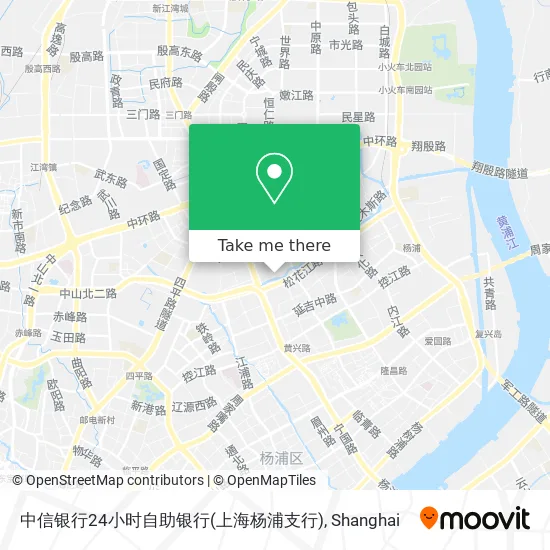中信银行24小时自助银行(上海杨浦支行) map