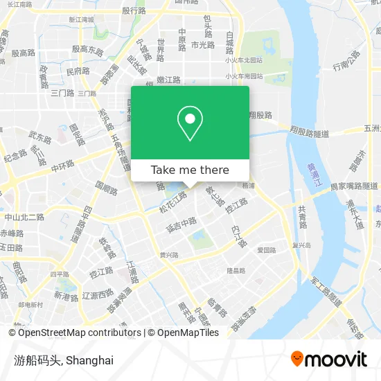 游船码头 map