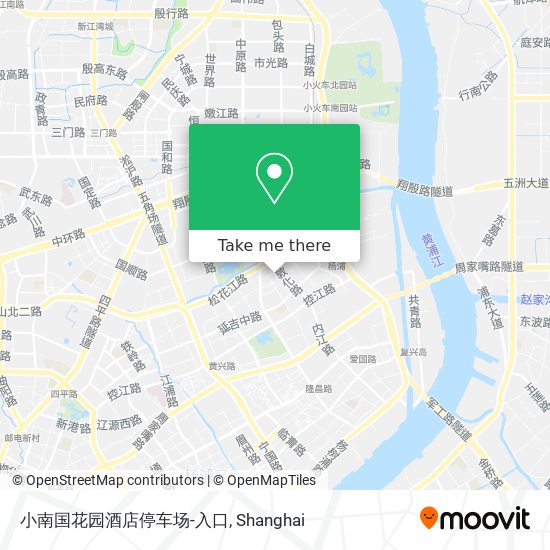 小南国花园酒店停车场-入口 map