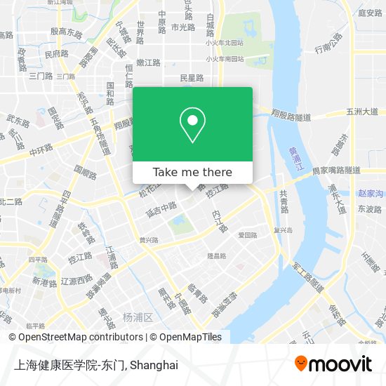 上海健康医学院-东门 map