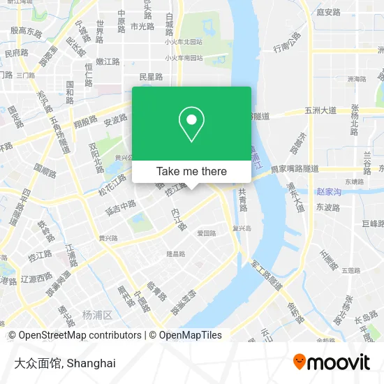 大众面馆 map