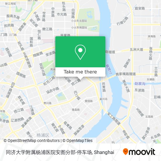 同济大学附属杨浦医院安图分部-停车场 map