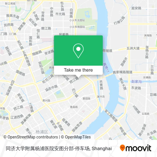 同济大学附属杨浦医院安图分部-停车场 map