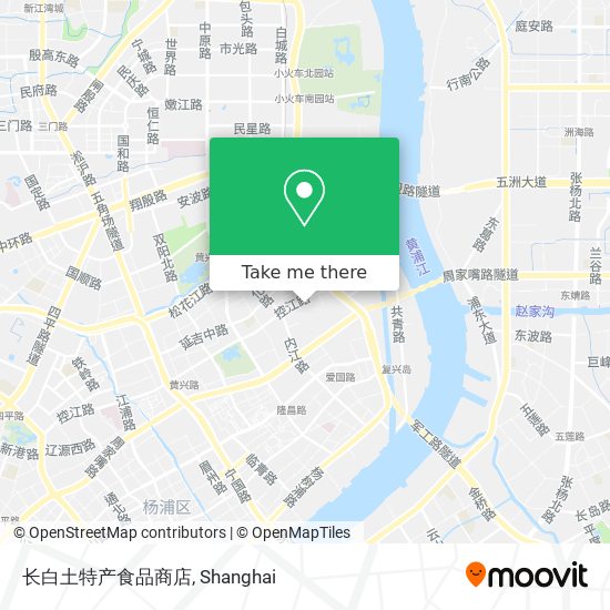长白土特产食品商店 map