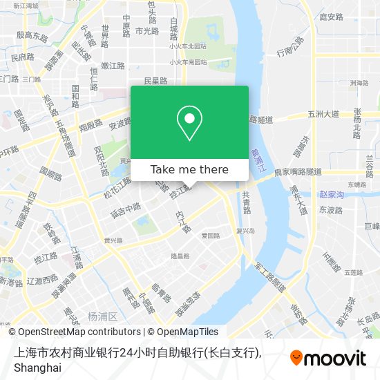 上海市农村商业银行24小时自助银行(长白支行) map
