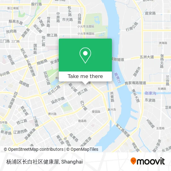 杨浦区长白社区健康屋 map